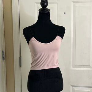 Free People Light Pinkish Tan Camisole Top